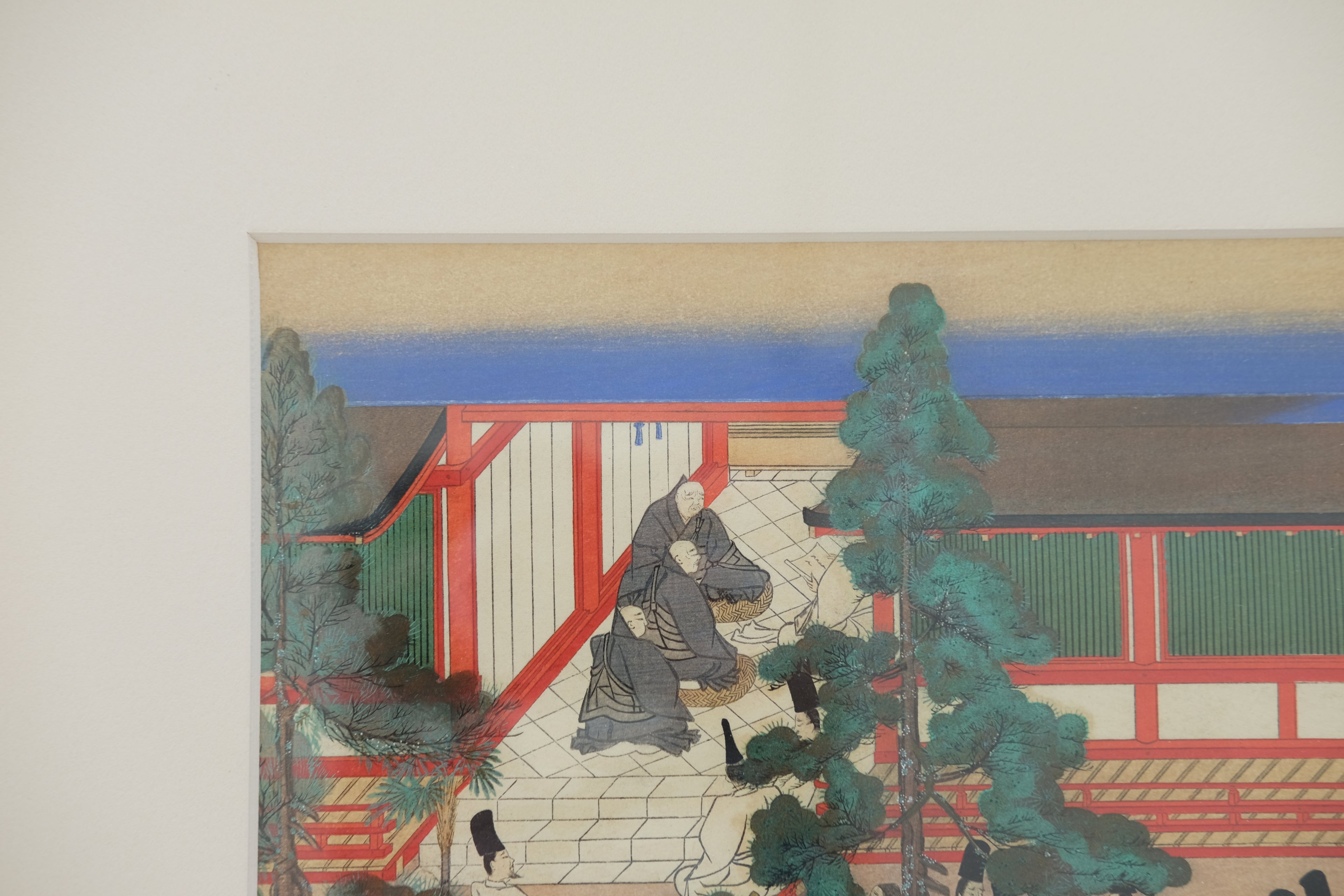 Takashina Takakane m.fl, träsnitt