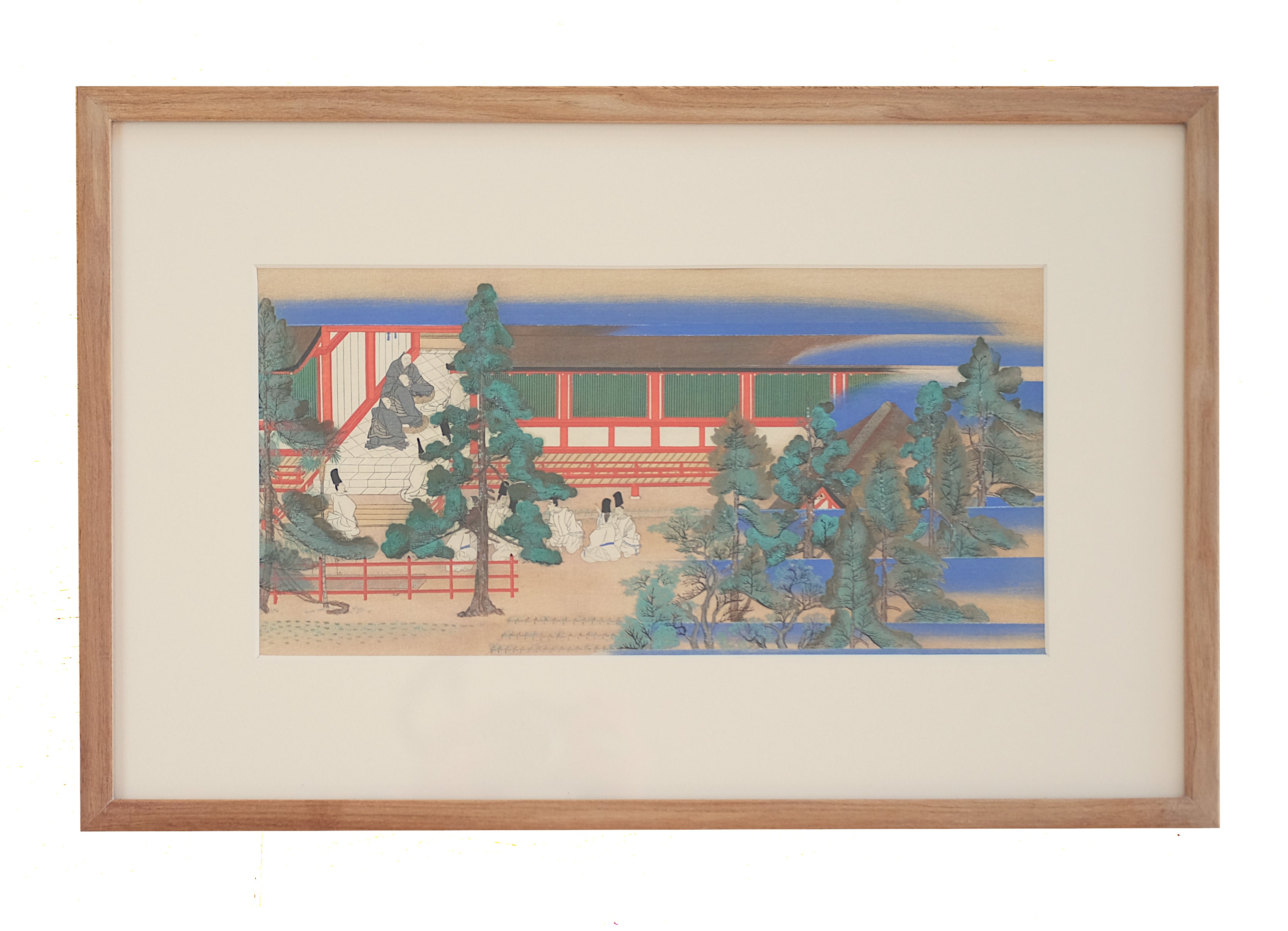 Takashina Takakane m.fl, träsnitt