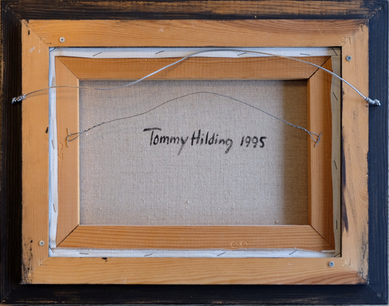 Tommy Hilding, olja på duk